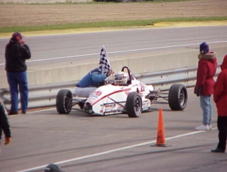 Chris Winkler winning the 2000 SCCA Championship for Formula Ford. 