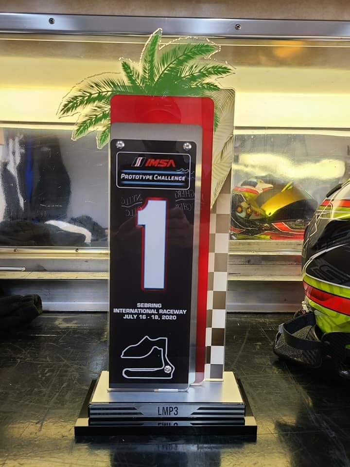 IMSA Prototype Winner LMP3 Trophy 2020 Sebring